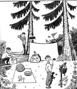 Советские загадки в картинках