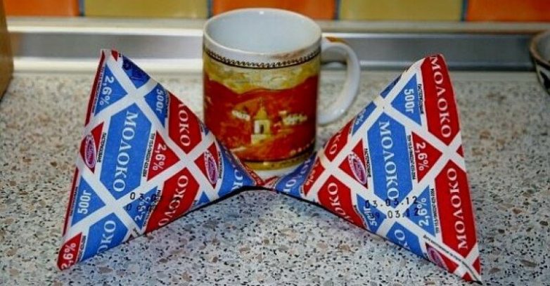 Почему в Советском Союзе продавали молоко в треугольных пакетиках