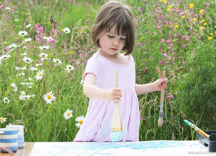 Пятилетняя аутистка создает потрясающие картины