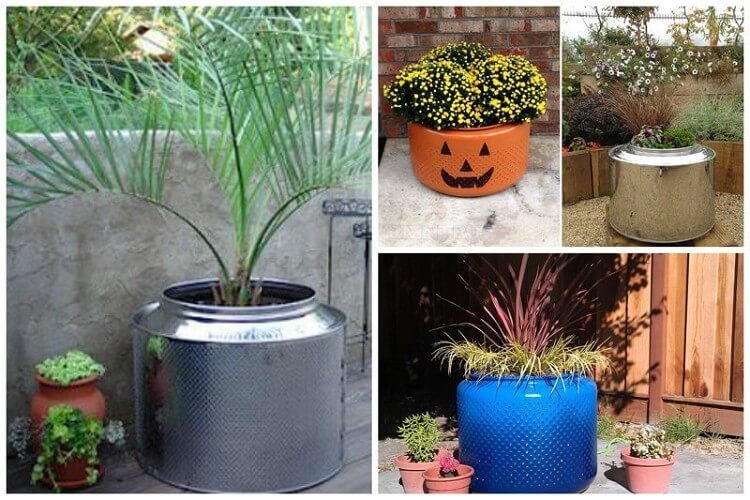 Как вы можете использовать сломанную стиральную машину – 14 интересных идей