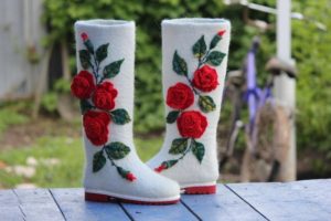 Валенки вновь стали модными