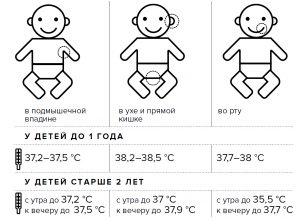 Какие действия предпринимать при высокой температуре у малыша: несколько советов