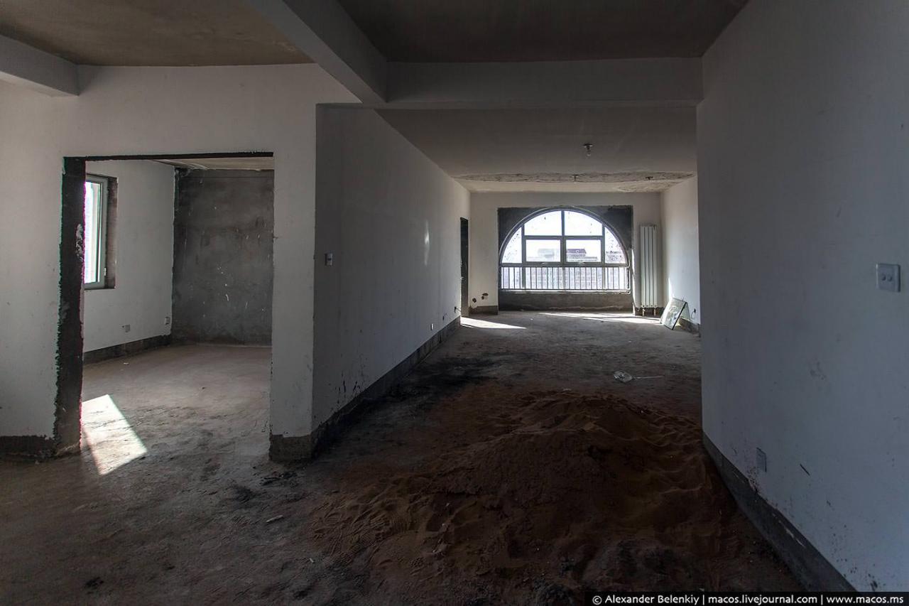 Город-призрак в Китае