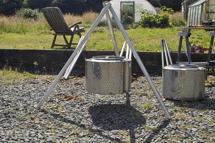 Как вы можете использовать сломанную стиральную машину – 14 интересных идей