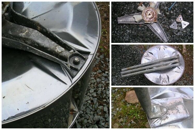 Как вы можете использовать сломанную стиральную машину – 14 интересных идей