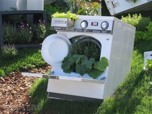 Как вы можете использовать сломанную стиральную машину – 14 интересных идей