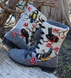 Валенки вновь стали модными