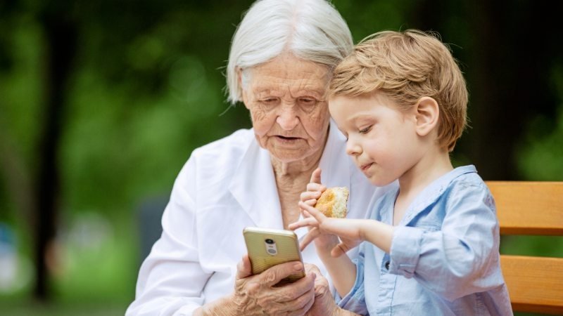 Милый и наивный рассказ ребёнка о бабушке