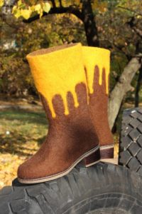 Валенки вновь стали модными