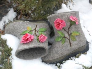 Валенки вновь стали модными