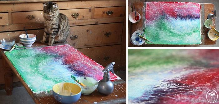 Пятилетняя аутистка создает потрясающие картины