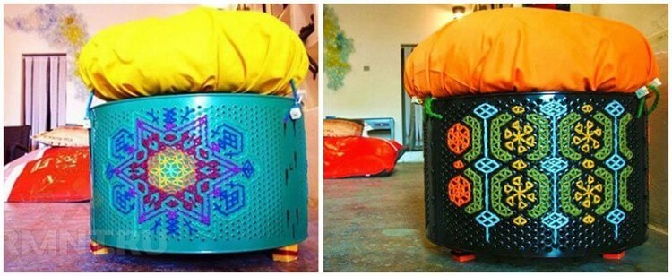 Как вы можете использовать сломанную стиральную машину – 14 интересных идей