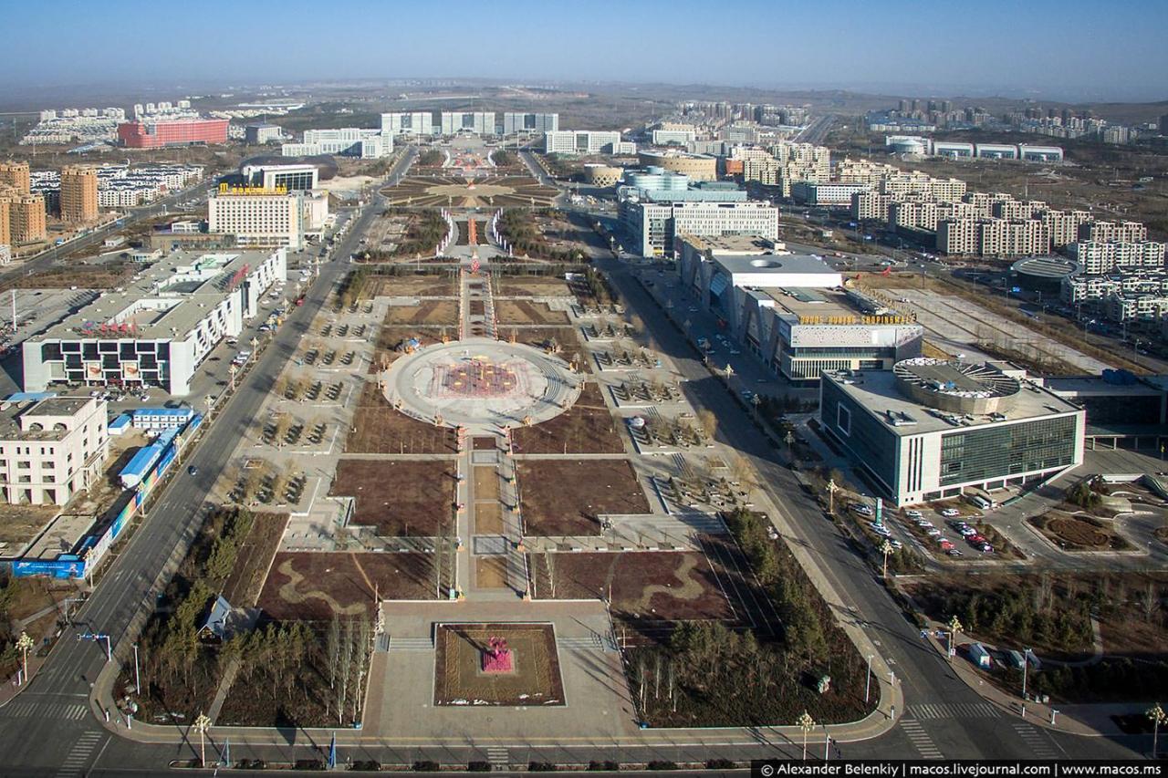 новые пустые города в китае