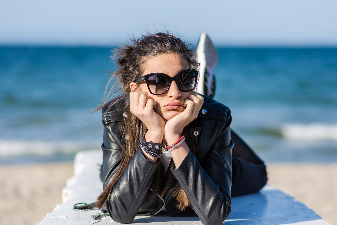 Model in Sunglasses