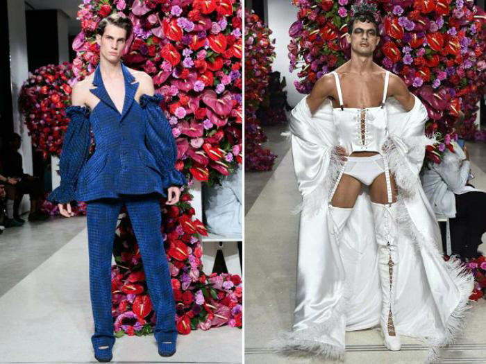 Bezwzględne stroje męskie od znanych projektantów.