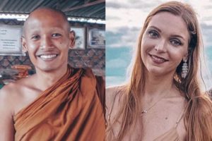 Ukrainka zakochała się w buddyjskim mnichu i wyjechała z nim do tajskiej dziczy - jej życie 7 lat później