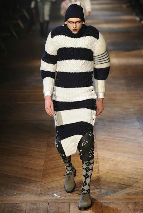 Bezwzględne stroje męskie od znanych projektantów.