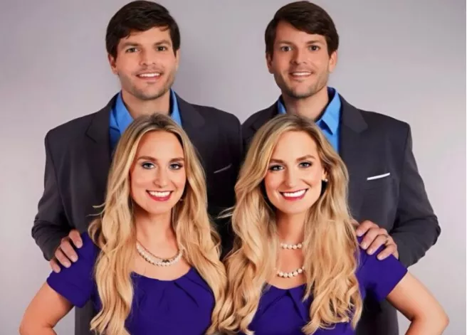 Siostry bliźniaczki wyszły za mąż za braci bliźniaków i dwa lata później urodziły niezwykłe dzieci 😱 Teraz ich dzieci zadziwiają wszystkich 😲 Zobacz, jak wyglądają dzieci tej ciekawej rodziny po 4️⃣ latach.