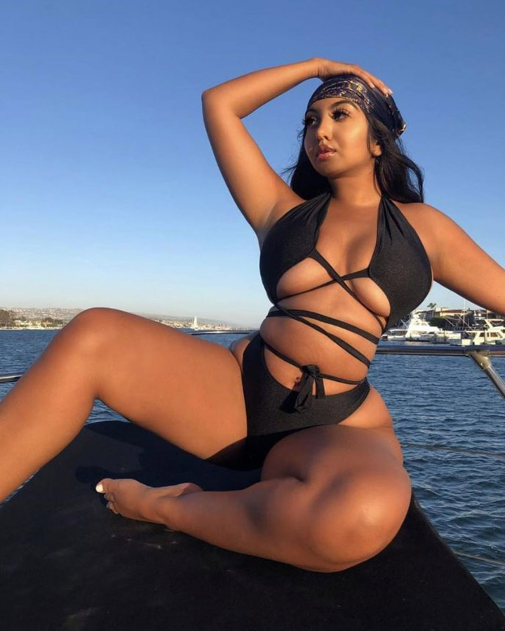 Te dziewczyny udowodniły, że kostiumy kąpielowe na kobietach o pełnych kształtach wyglądają cholernie uwodzicielsko