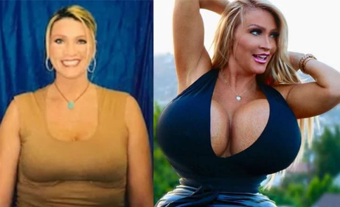 „Szara myszka": 54-letnia modelka w rozmiarze 34 ujawnia, jak wyglądała przed operacją plastyczną