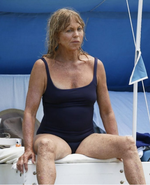 „Szokująca wiadomość, która zszokowała fanów!": Goldie Hawn ma zmarszczki na twarzy i nie może się ich pozbyć! Teraz nikt jej nie rozpozna!