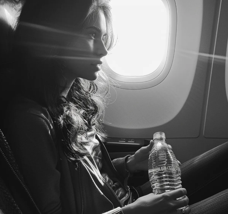 Eine Frau im Flugzeug stellte ihre Füße auf den Sitz meines Mannes - ich konnte es nicht ertragen und beschloss, es ihr heimzuzahlen