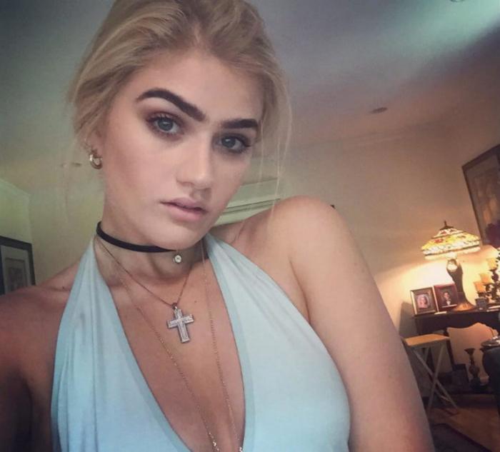 Jak gwiazda Instagrama wyglądała bez monobrow, dzięki któremu stała się sławna na całym świecie?