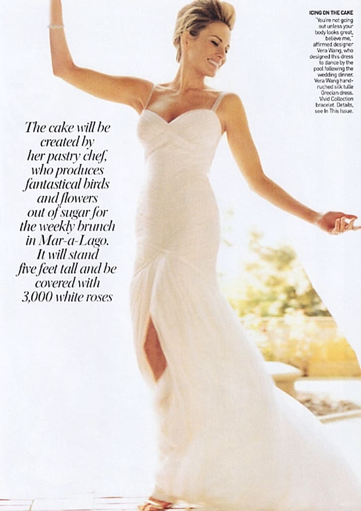 Wspaniała Melania Trump. Tylko spójrzcie na jej niesamowitą suknię ślubną!