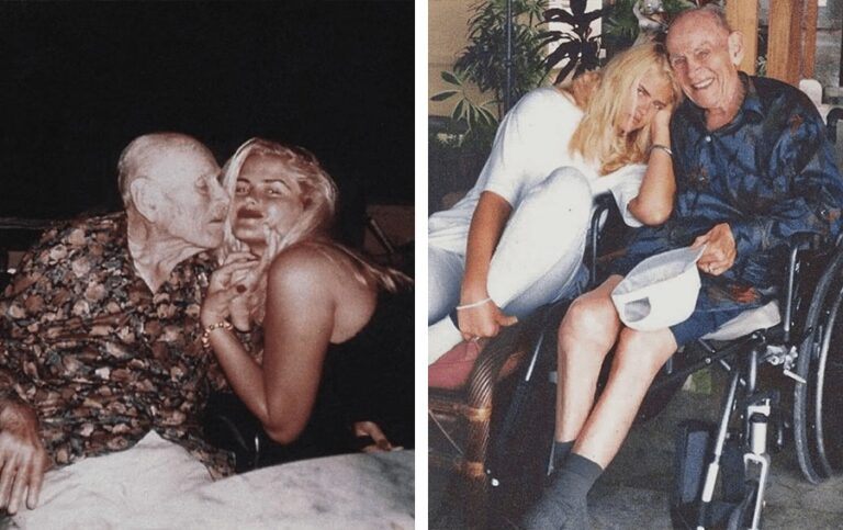 „Młoda dziewczyna poślubiona starszemu mężczyźnie”: Jak młoda modelka Anna Nicole Smith została żoną 90-letniego potentata?