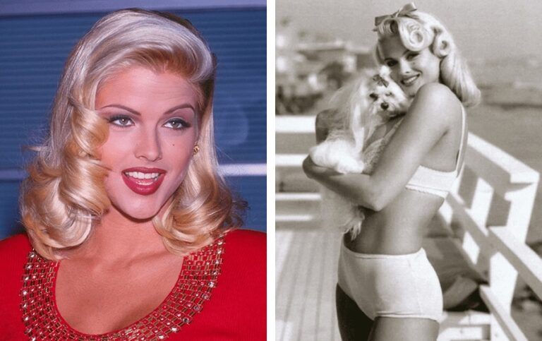 „Młoda dziewczyna poślubiona starszemu mężczyźnie”: Jak młoda modelka Anna Nicole Smith została żoną 90-letniego potentata?
