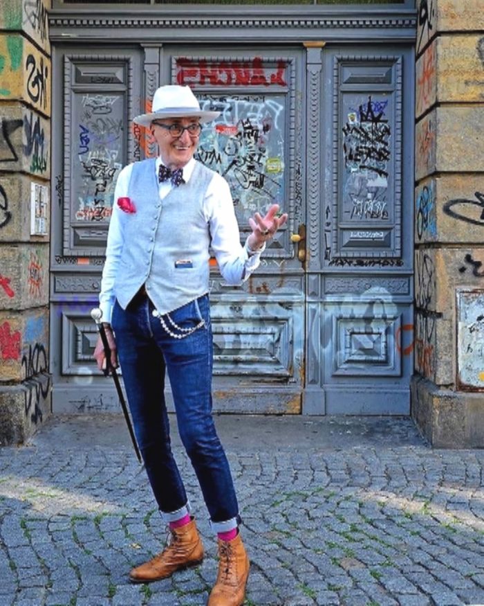 Günter Krabbenhöft i jego stylowa dziewczyna. Trudno w to uwierzyć, ale mają już 80 lat!
