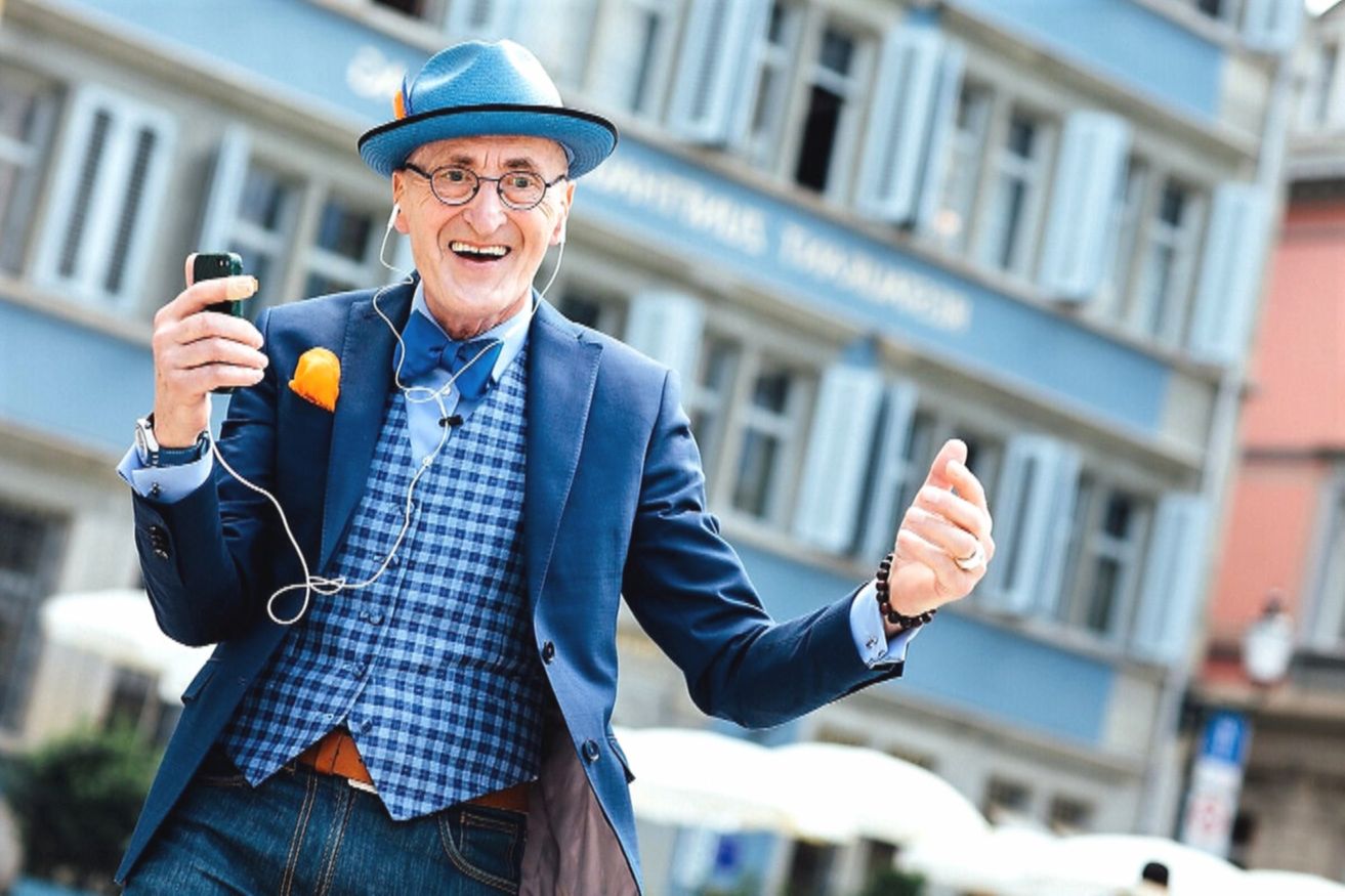 Günter Krabbenhöft i jego stylowa dziewczyna. Trudno w to uwierzyć, ale mają już 80 lat!