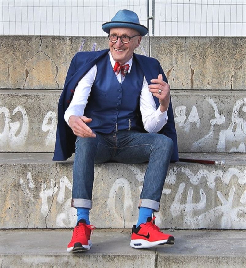 Günter Krabbenhöft i jego stylowa dziewczyna. Trudno w to uwierzyć, ale mają już 80 lat!