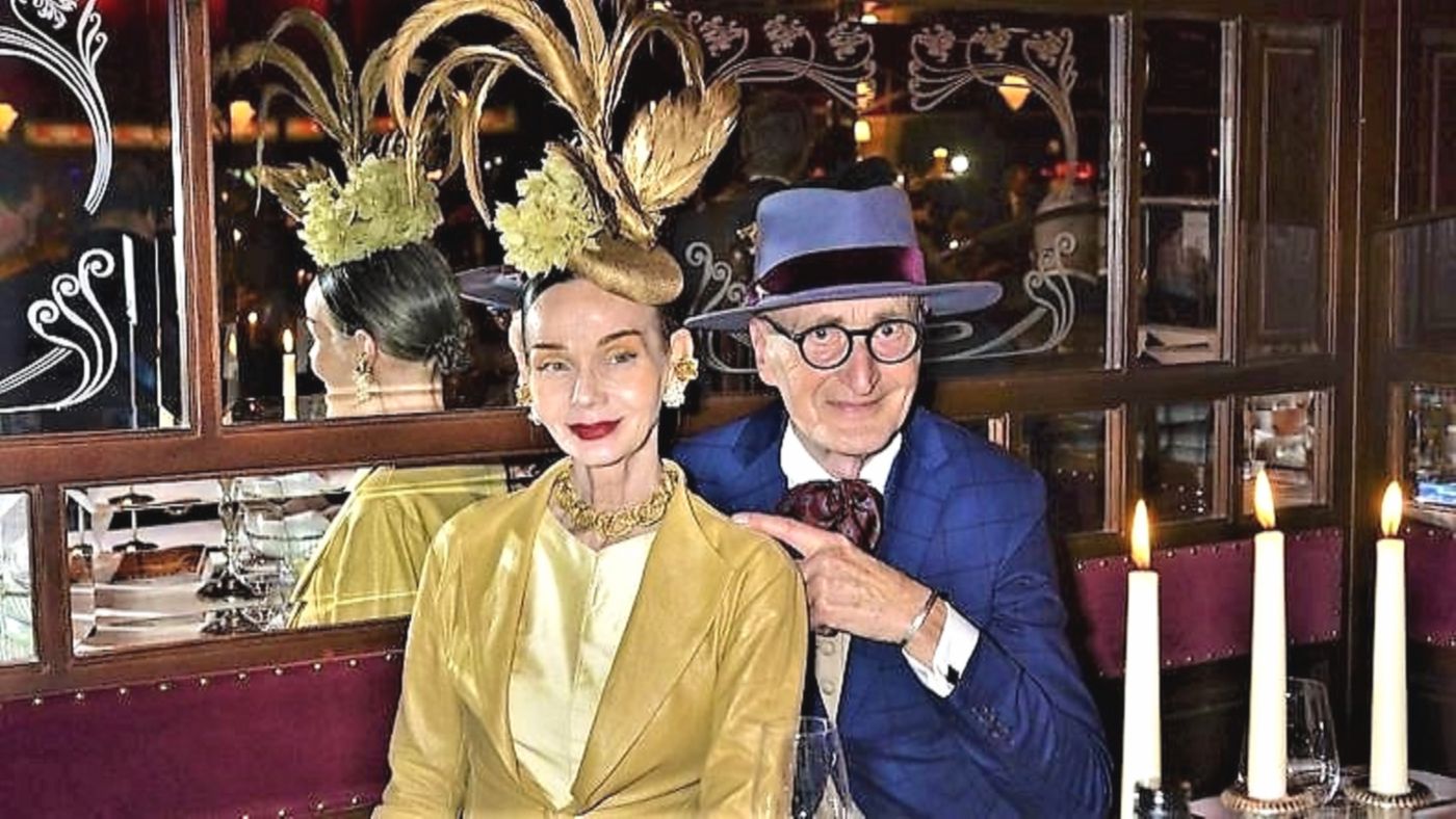 Günter Krabbenhöft i jego stylowa dziewczyna. Trudno w to uwierzyć, ale mają już 80 lat!