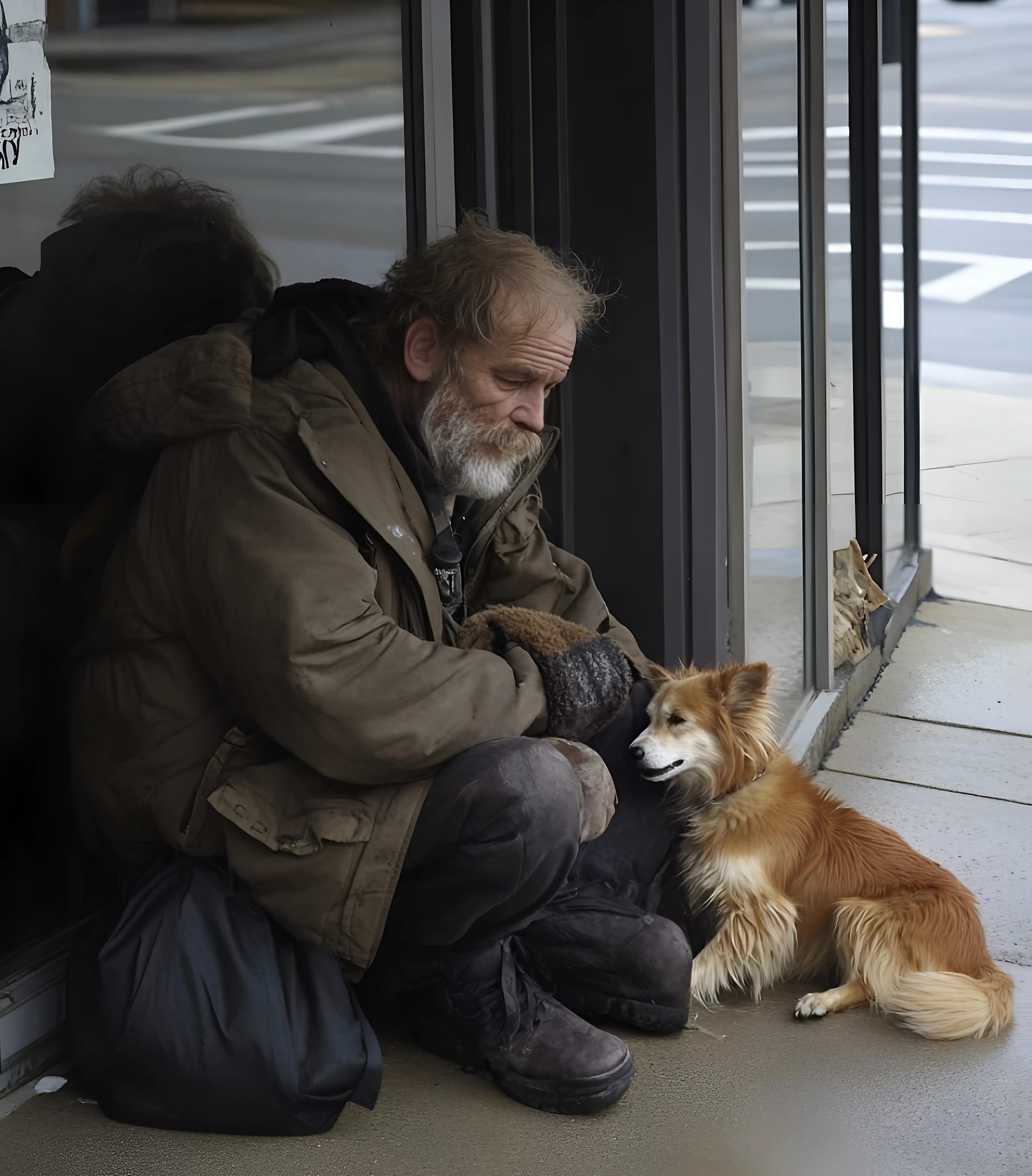 Bezdomny mężczyzna poprosił mnie, abym zaopiekował się jego psem, a miesiąc później otrzymałem tajemniczą wiadomość.