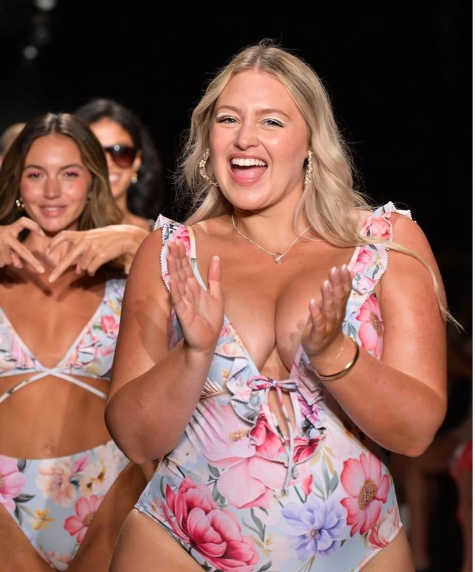 Jej pojawienie się na podium sprawiło, że wszyscy zazdrośnicy zamilkli.