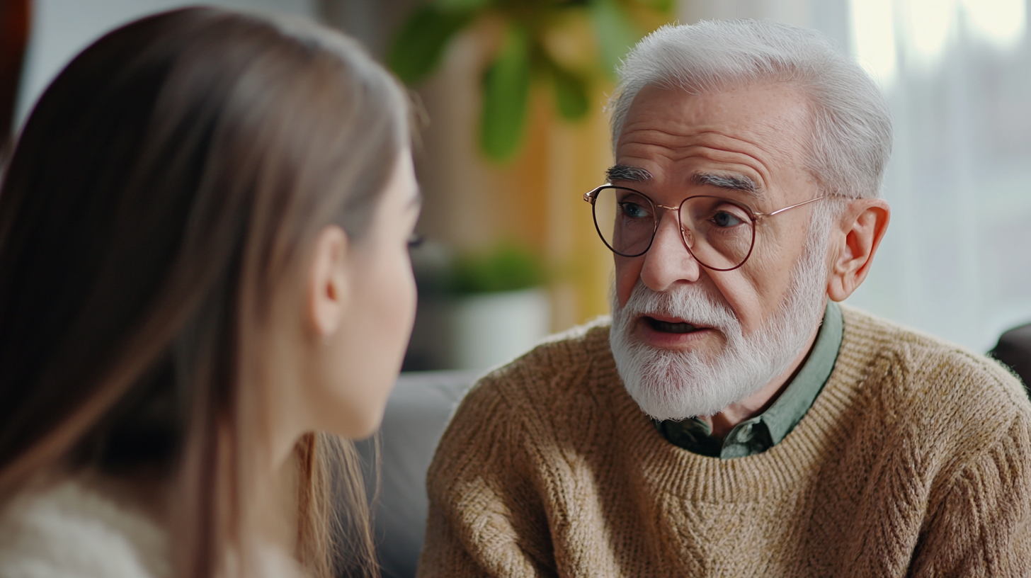 Starzec zamyka drzwi przed irytującym nastolatkiem, ale huragan ujawnia prawdę o niej.