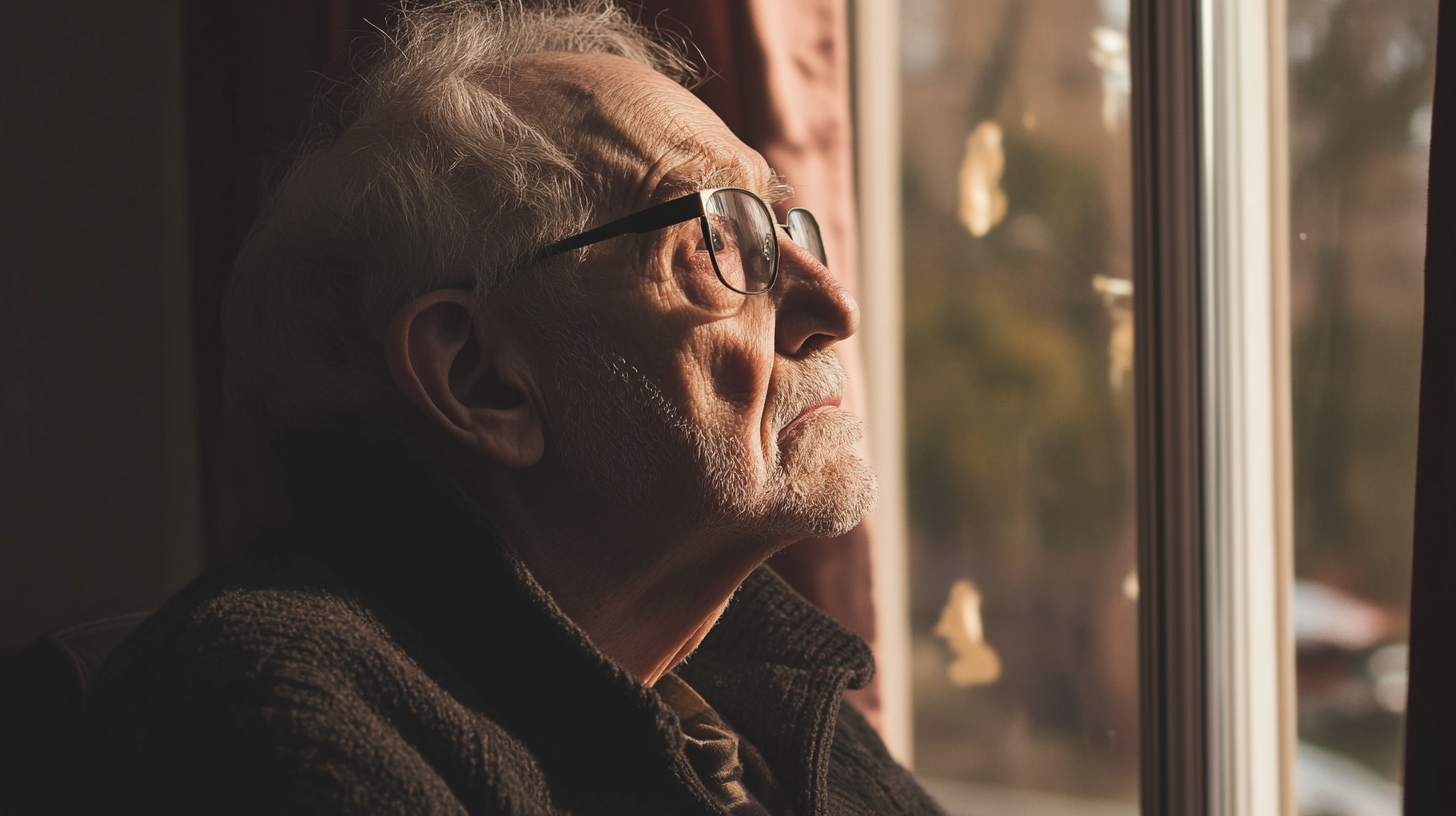 Starzec zamyka drzwi przed irytującym nastolatkiem, ale huragan ujawnia prawdę o niej.