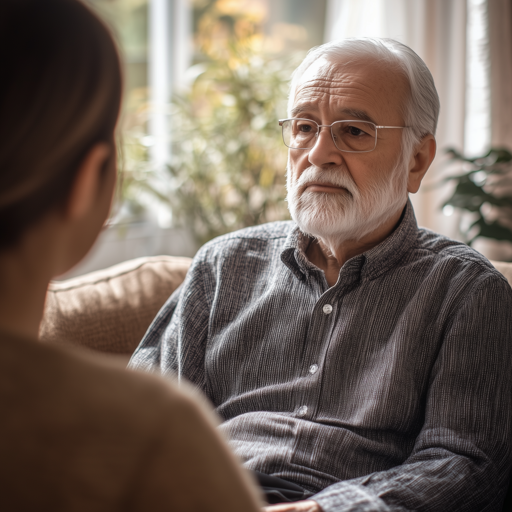 Starzec zamyka drzwi przed irytującym nastolatkiem, ale huragan ujawnia prawdę o niej.