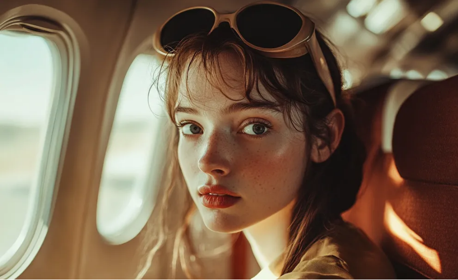 Kobieta w ciąży zmuszona jest klęczeć podczas lotu – szokujący powód.