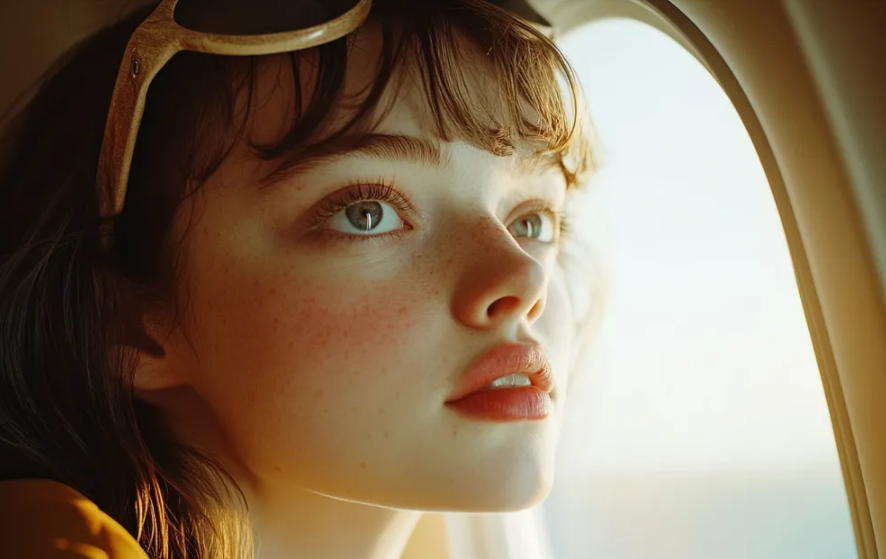 Kobieta w ciąży zmuszona jest klęczeć podczas lotu – szokujący powód.