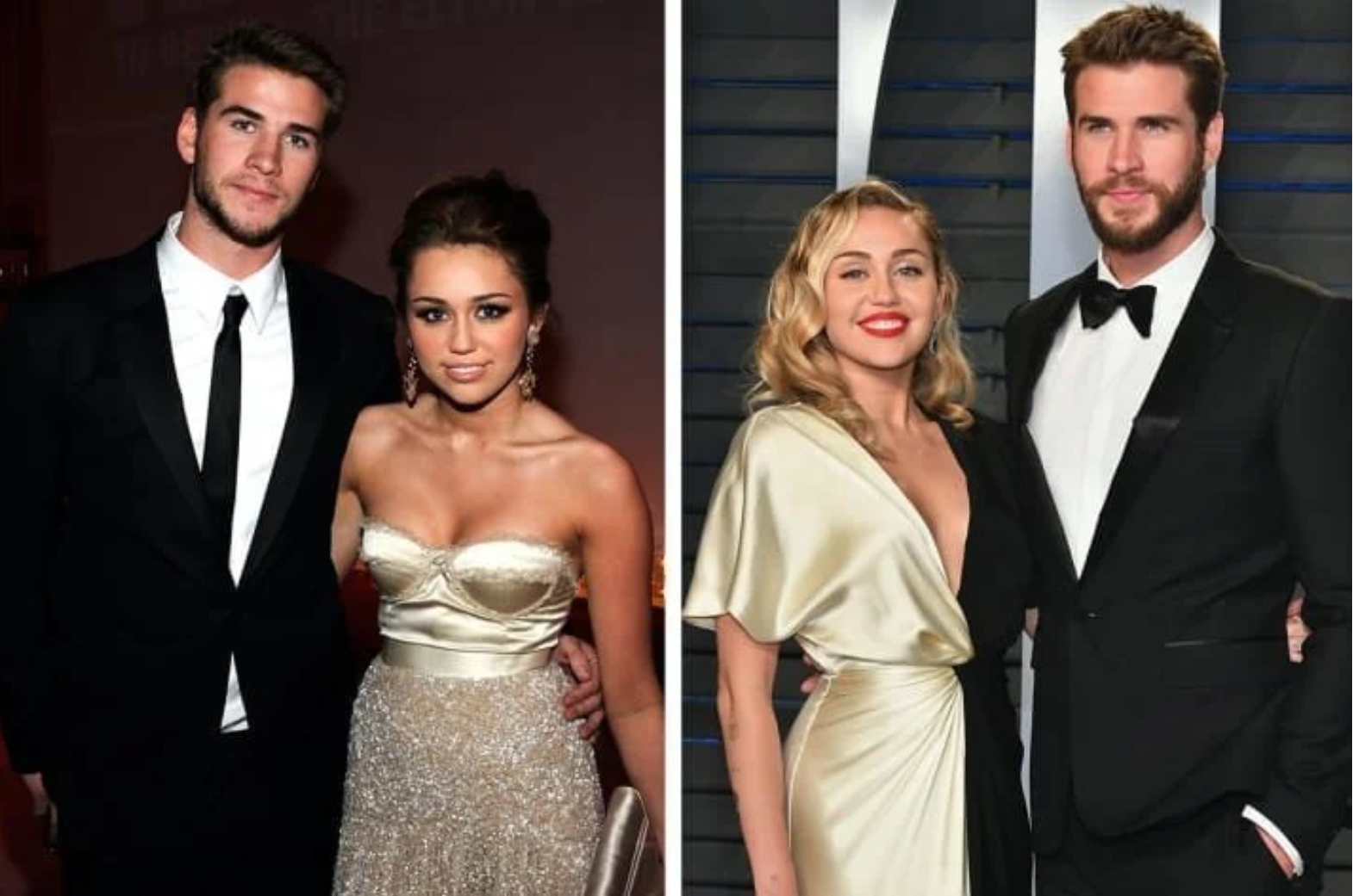 TOP 16 znanych par na początku związku i obecnie