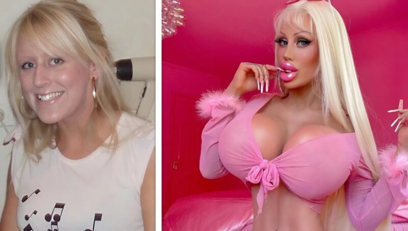 Przekształciła się w „Barbie”, wydając na to ogromne pieniądze.