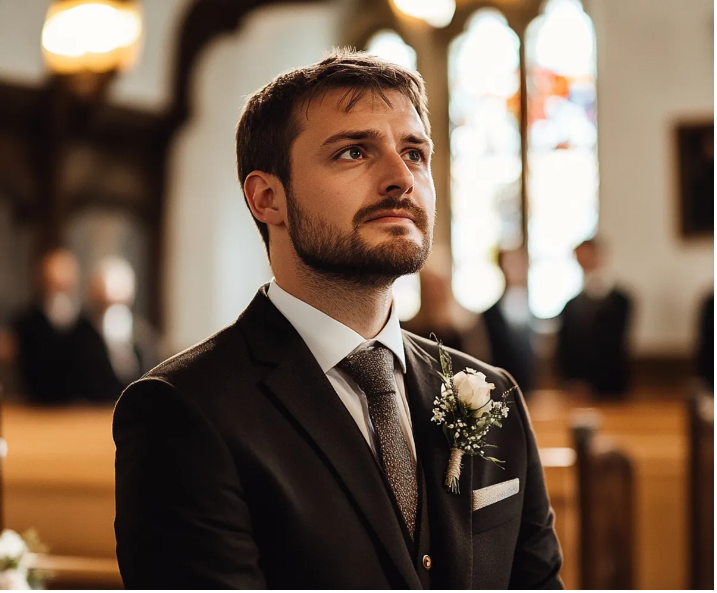 Zauważyłam coś dziwnego u panny młodej na ślubie mojej najlepszej przyjaciółki — kiedy podniosłam jej suknię, wszyscy byli w szoku.