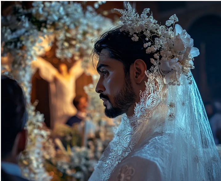 Zauważyłam coś dziwnego u panny młodej na ślubie mojej najlepszej przyjaciółki — kiedy podniosłam jej suknię, wszyscy byli w szoku.