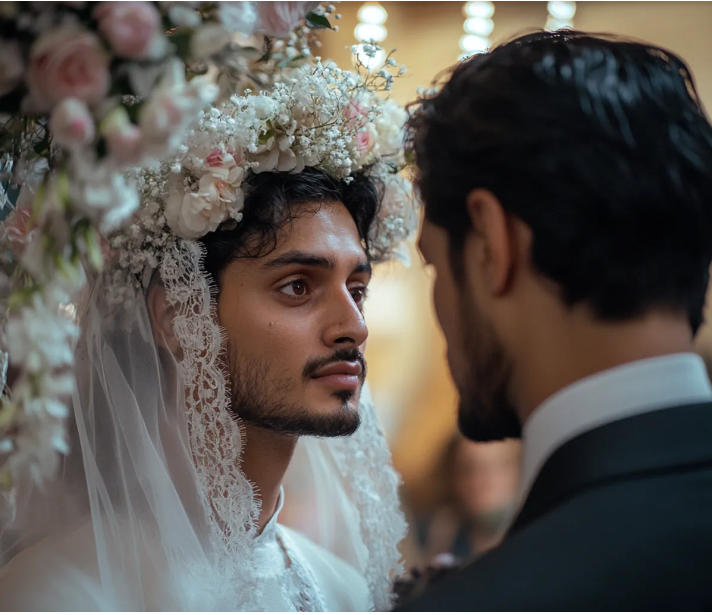 Zauważyłam coś dziwnego u panny młodej na ślubie mojej najlepszej przyjaciółki — kiedy podniosłam jej suknię, wszyscy byli w szoku.