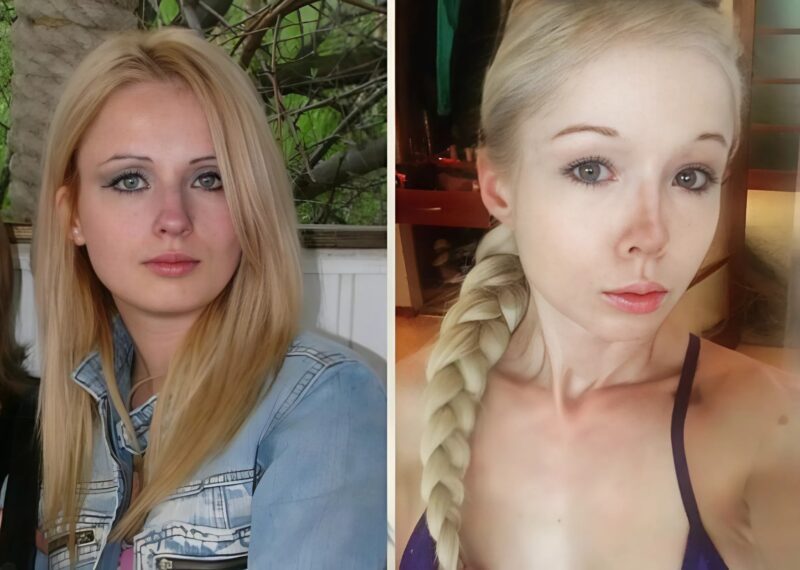 Wygląd lalki. Zdecydowała się na operację plastyczną, aby stać się wyjątkową.