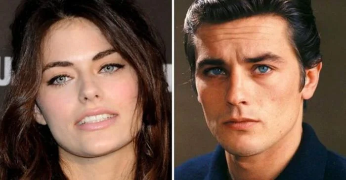 W internecie dyskutuje się o wyglądzie wnuczki Alena Delona — kopii swojego dziadka.