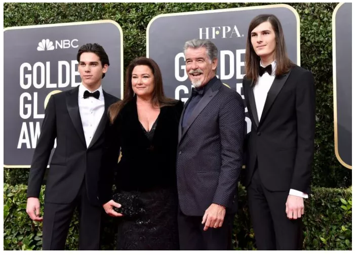 Żona Brosnana jest zasypywana komplementami. Widzieliście, jak schudła?