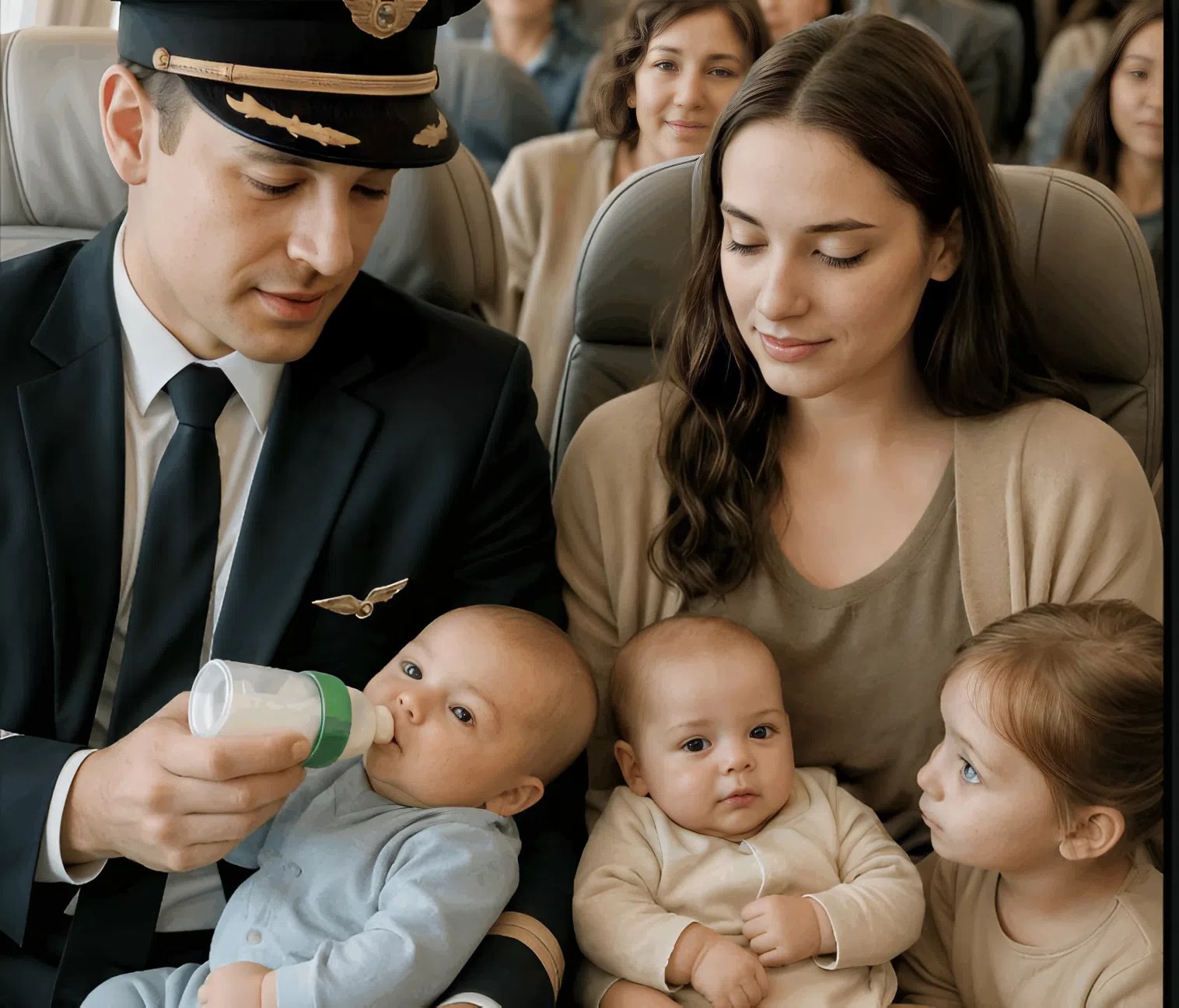 Milioner spotkał swoją byłą sprzątaczkę z bliźniakami na lotnisku – prawda zmieniła wszystko...